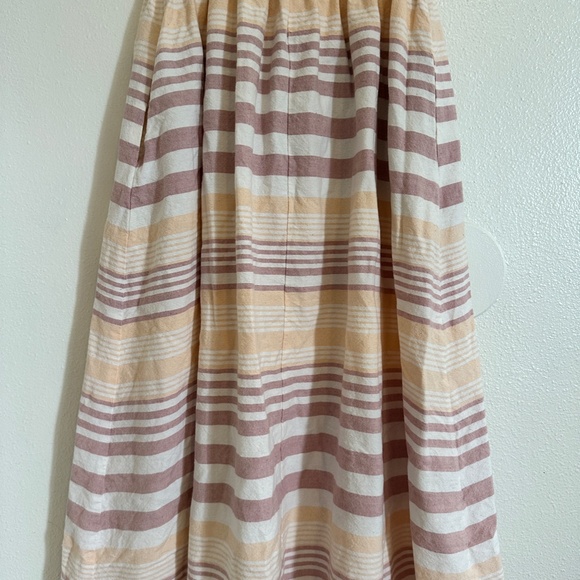 Mara Hoffman Cotton Stripped Button Dress - Picture 13 of 13